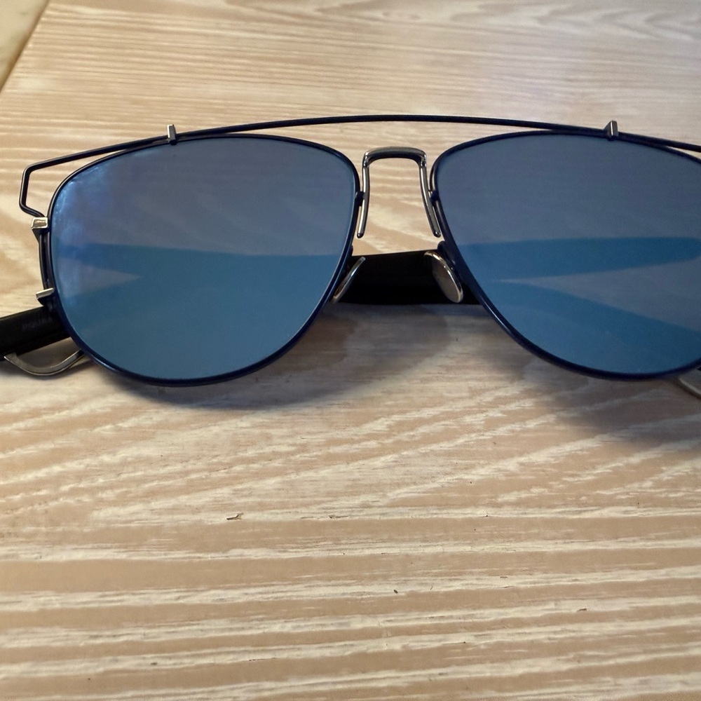 Dior Blue Aviator Sunglasses